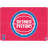 NBA Detroit Pistons Distressed Surface Laptop Studio Skin